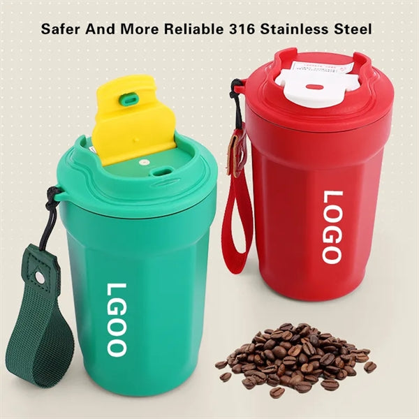 Insulated Coffee Cup with Leakproof Lid Travel Mugs