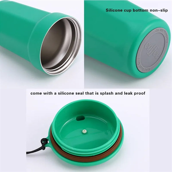 Insulated Coffee Cup with Leakproof Lid Travel Mugs