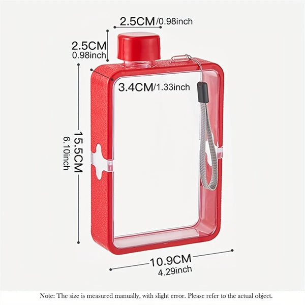 13oz Unique Square Outdoor Convenient Cold Drink Cup