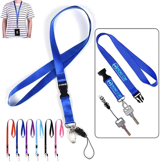 Hook Strap Quick Release safety Neck Lanyard for ID Badge