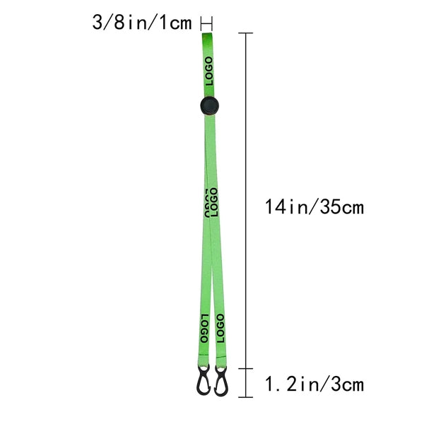 Hook Strap Quick Release safety Neck Lanyard for ID Badge