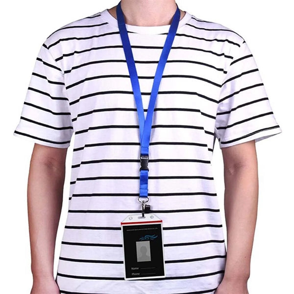 Hook Strap Quick Release safety Neck Lanyard for ID Badge