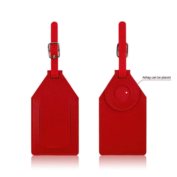 LUGGAGE TAG w/ Apple Tracker Holder