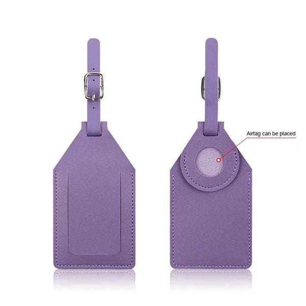 LUGGAGE TAG w/ Apple Tracker Holder