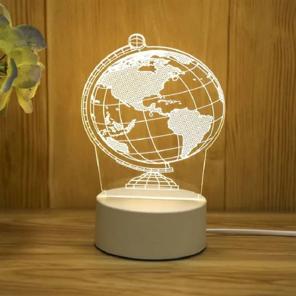 3D Illusion Night Light