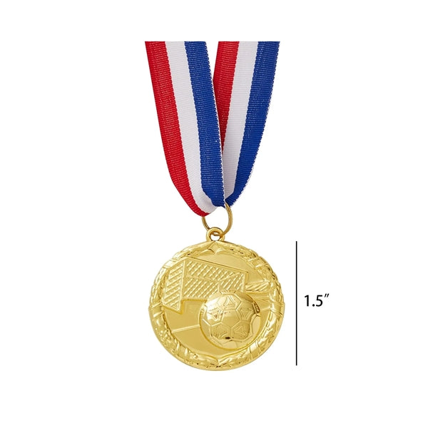 Zinc Medal With Lanyard