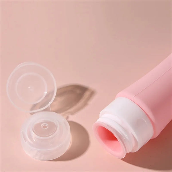 3OZ/90ML Silicone Travel Bottles for Toiletries(4PCS)