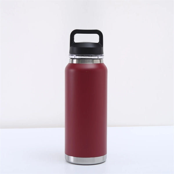 36oz Sports Powder Coated Stainless Steel Flask Bottle