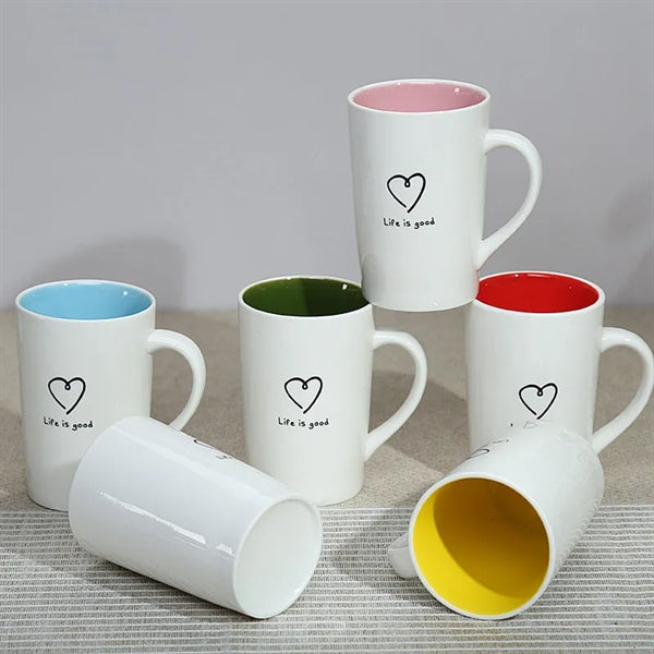 12.8 Oz. Custom Coffee Mugs