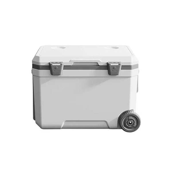 Portable Cooler Insulated Ice Chest with Wheels and Handles