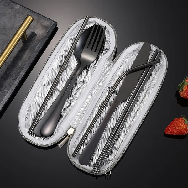 Stainless Steel Tableware Set