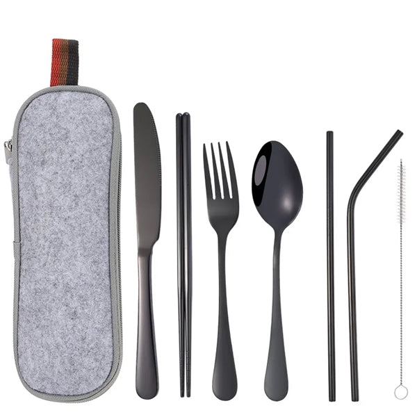 Stainless Steel Tableware Set