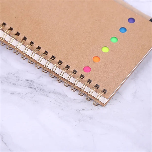 Coil Book With Pen And Note Pad