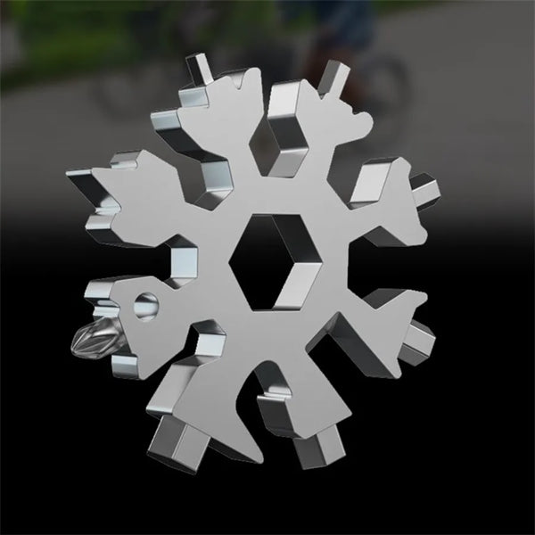 Snowflake Keychain