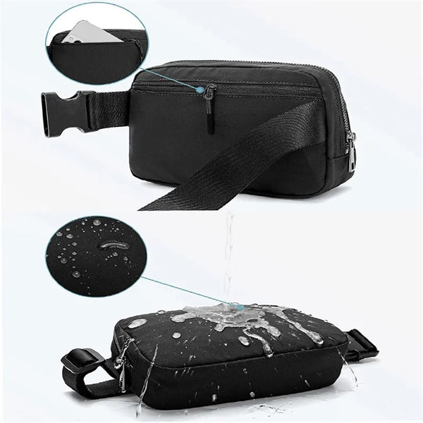 Unisex Mini Belt Bag with Adjustable Strap Small Fanny Pack