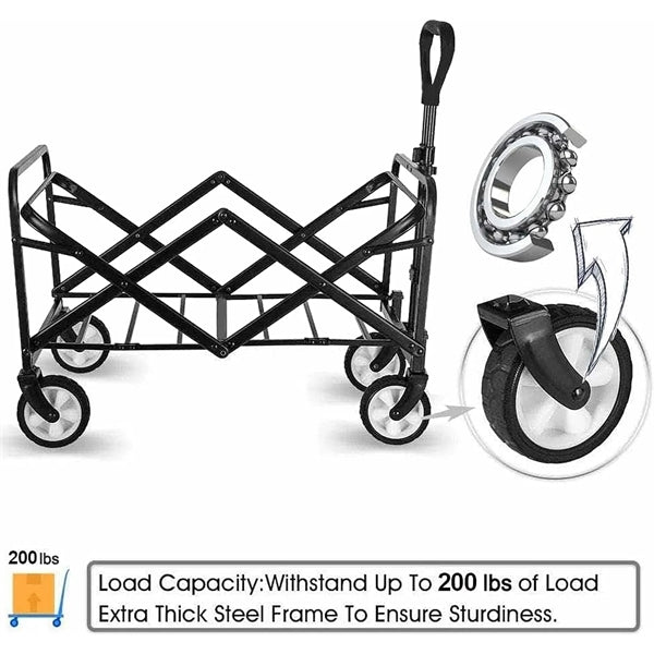 Collapsible Folding Outdoor Utility Wagon