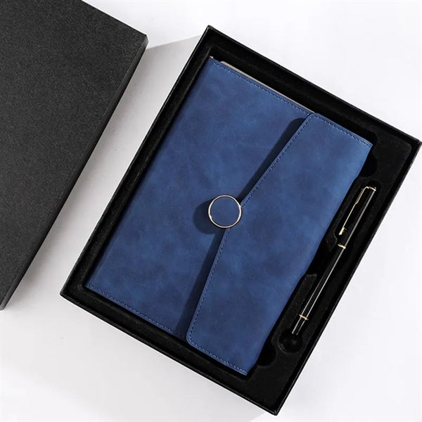 Leather Journal And Pen Set Gift Box