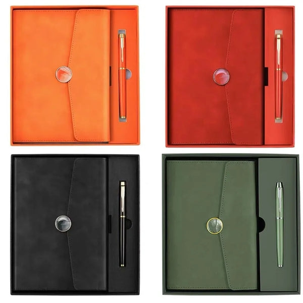 Soft Touch Notebook with Pen