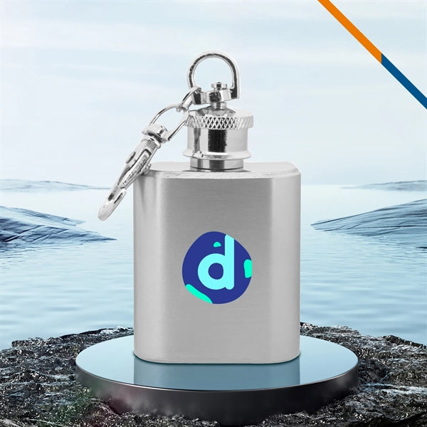 Levie Keychain Hip Flask - 1 OZ.