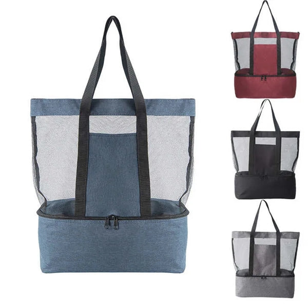 Insulated Beach Picnic Tote Bag