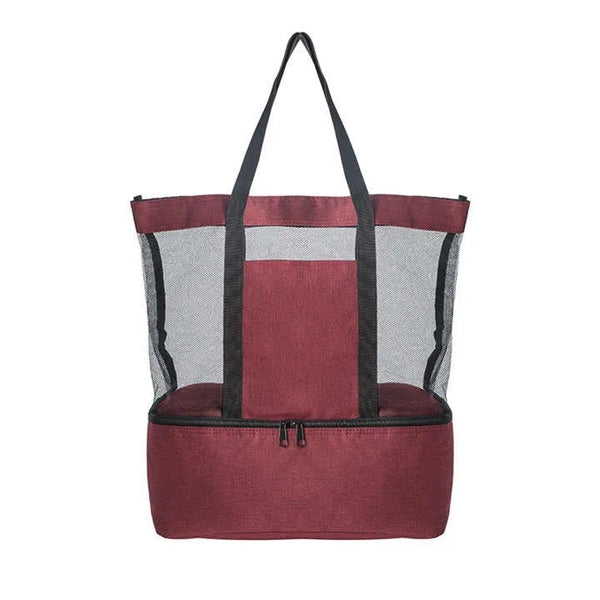 Insulated Beach Picnic Tote Bag
