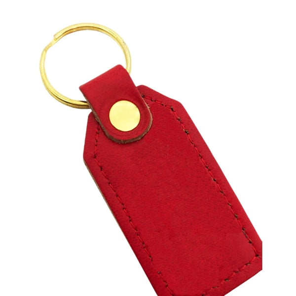 PU Leather Rectangular Keychain