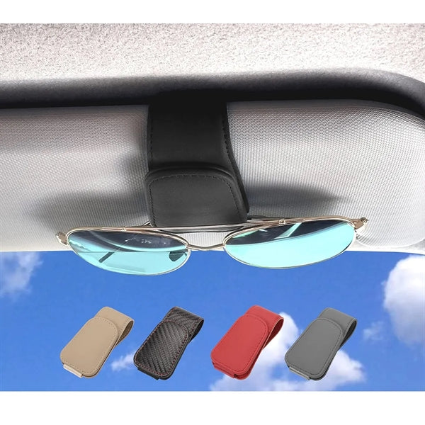 Car Auto Sun Visor Glasses Box