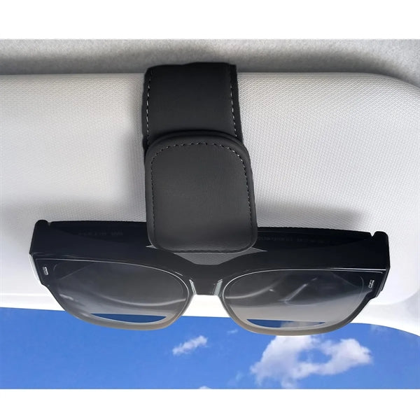 Car Auto Sun Visor Glasses Box