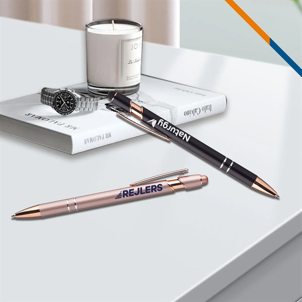 Kecia Metal Stylus Ballpoint Pen