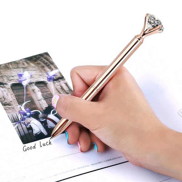 Big Crystal Diamond Ballpoint Pen