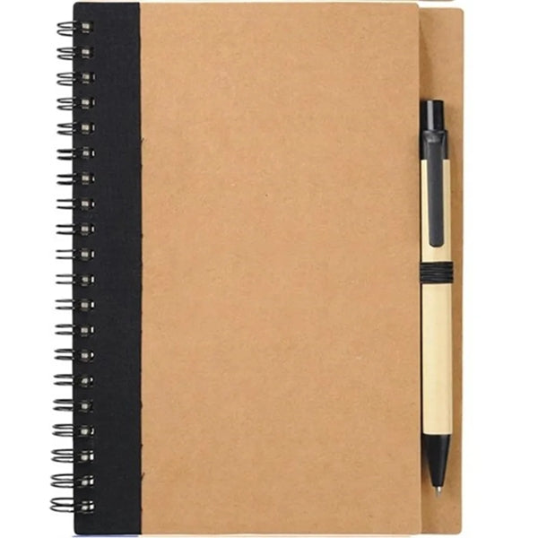 Eco Spiral Notebook w/Pen