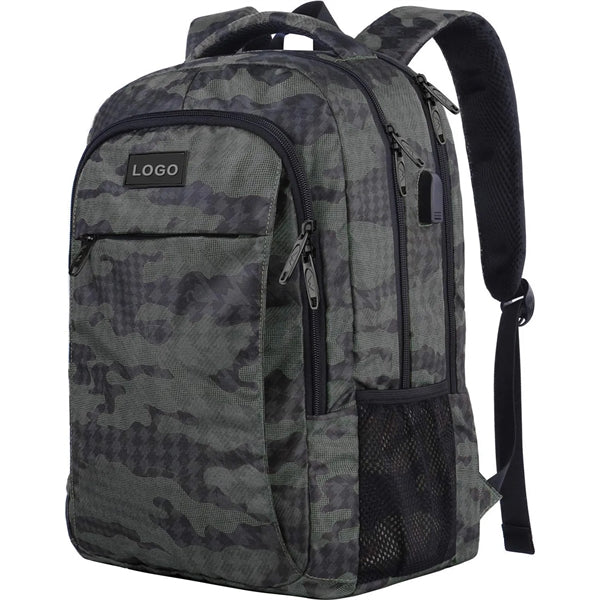 Large Travel Laptop Backpack with USB Charging Port