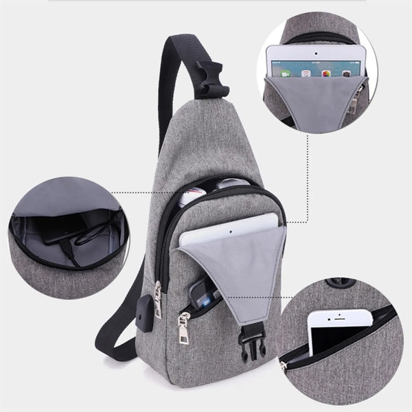 Chest Unisex Messenger Crossbody Fanny Bags