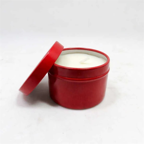 Natural Soy Wax Portable Travel Tin Scented Candles