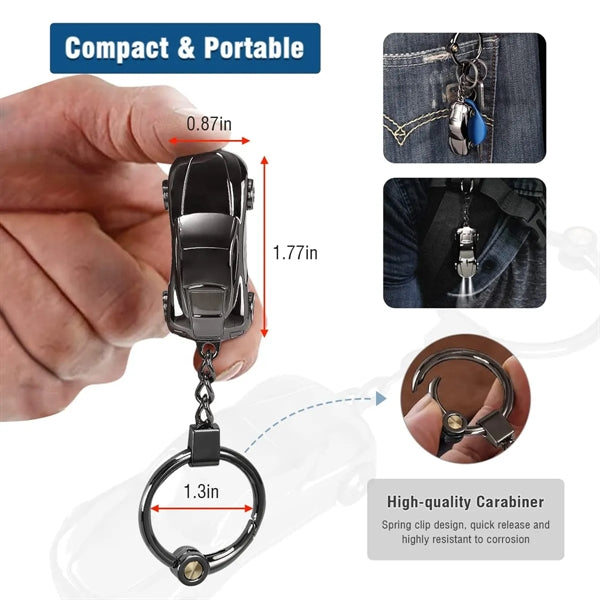 Car Keychain With LED Light