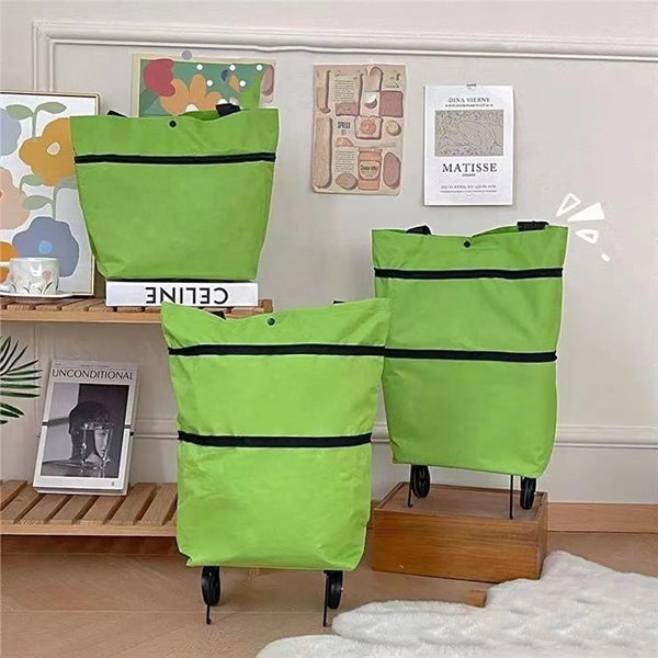 Foldable Trolley Bag with Wheels