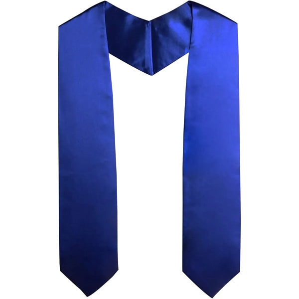 Unisex Plain Graduation Stole For Academic Commencements