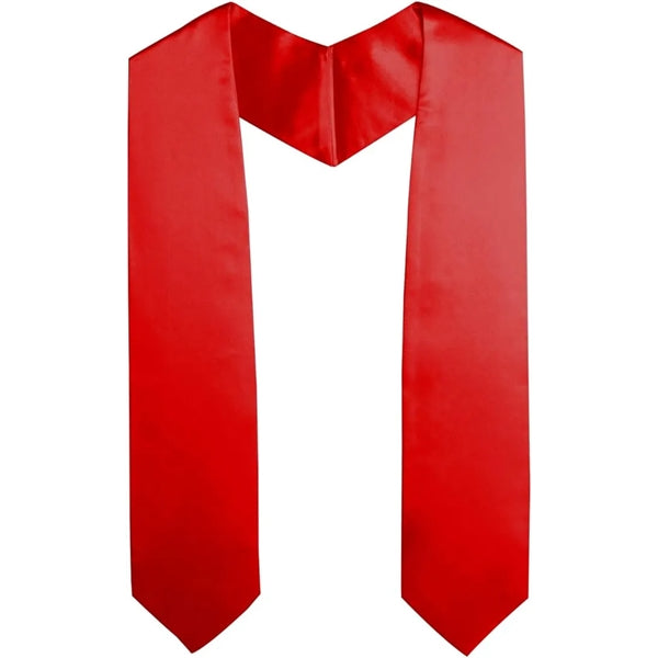 Unisex Plain Graduation Stole For Academic Commencements