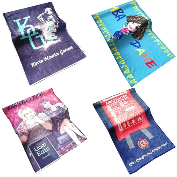 Quick Dry 35*75cm Microfiber Sand Free Beach Towel for Adult
