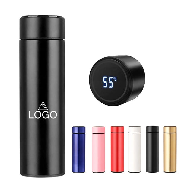 17 OZ LED Temperature Display Water Bottle