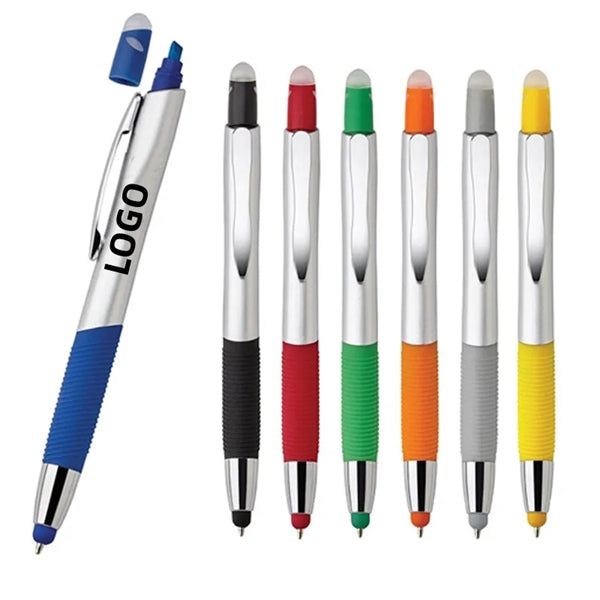 2-in-1 Highlighter Ballpoint Pen