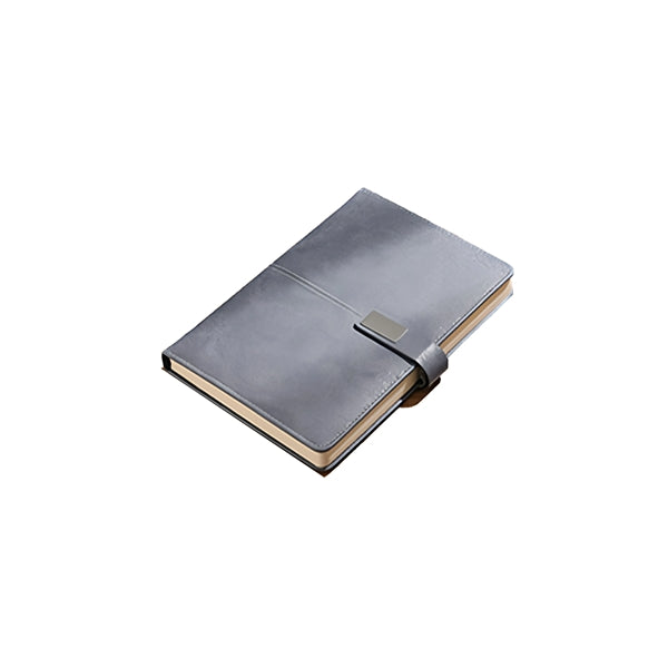 Faux Leather Hardcover Notebook With Magnetic Buckle