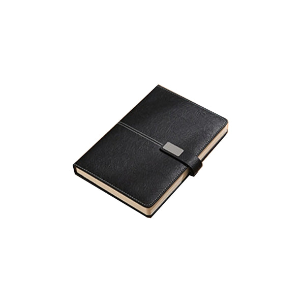 Faux Leather Hardcover Notebook With Magnetic Buckle