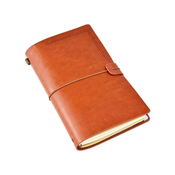 A6 Leather Pocket Journal Notebook