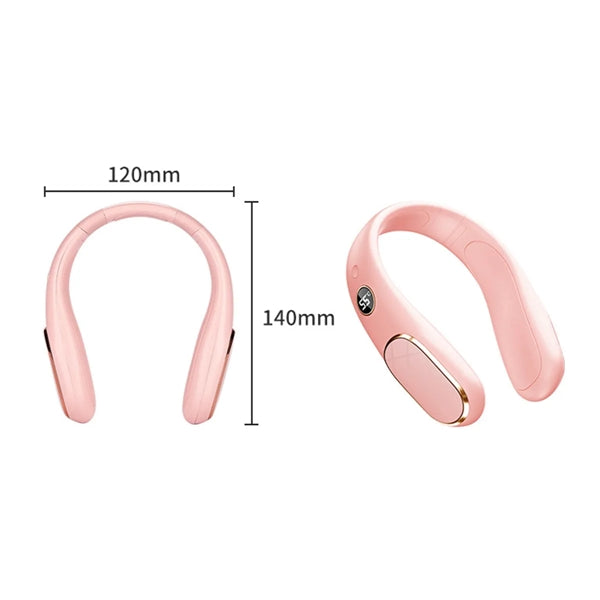 Portable Household USB Rechargeable Neck Warmer Fan