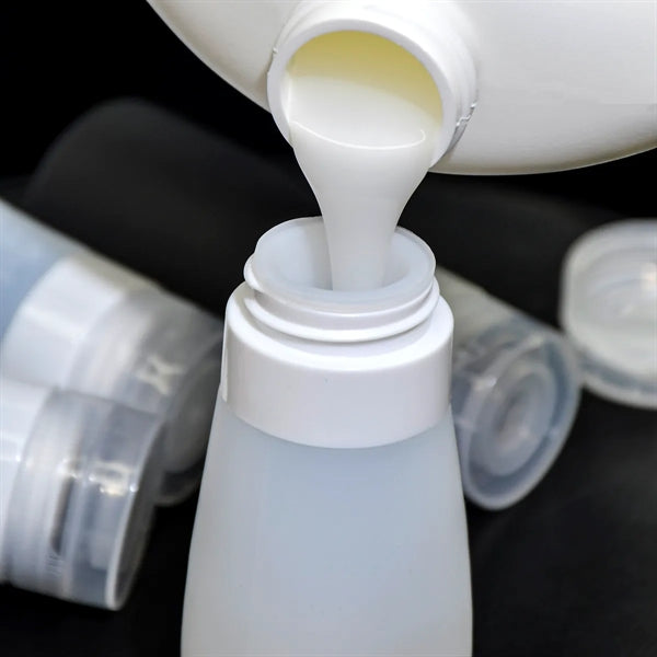 3oz 4 Pack Silicone Travel Bottles Set for Toiletries