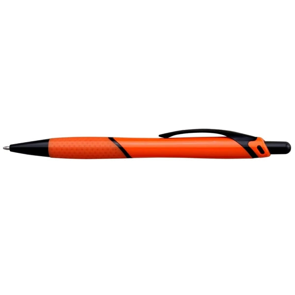 Sance Ballpoint Pen W/ Rubber Grip & Clip