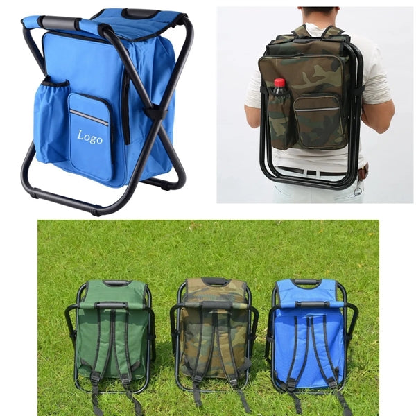 Backpack Stool Cooler Chair