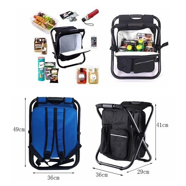 Backpack Stool Cooler Chair