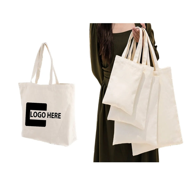 Horizontal Canvas Tote Bag